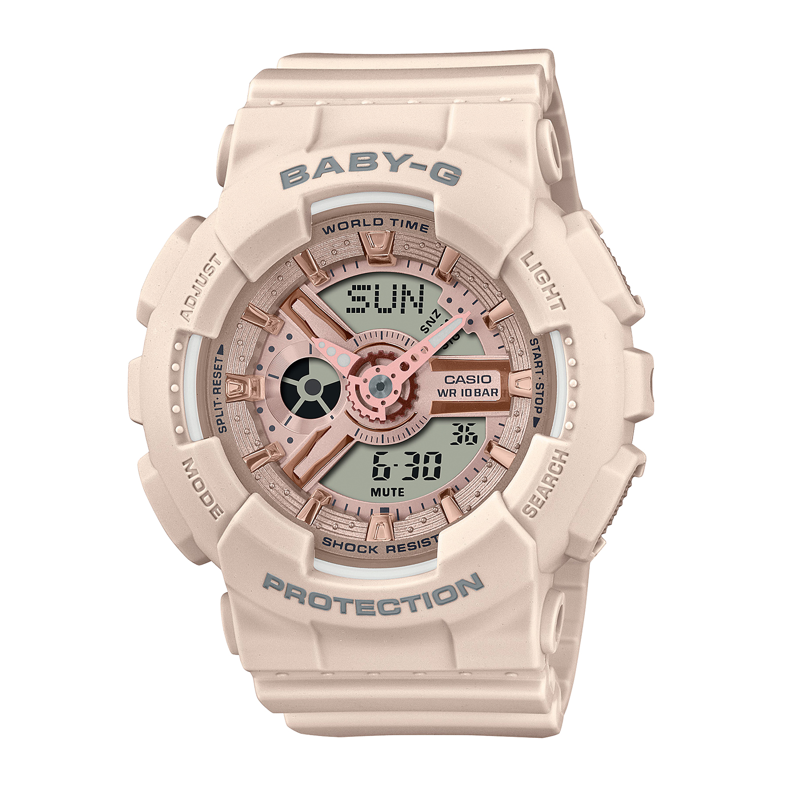 Reloj BABY-G BA-110XCP-4ADR Resina Mujer Beige