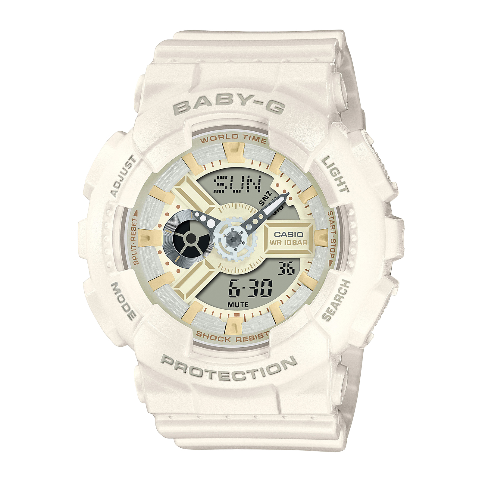 Reloj BABY-G BA-110XSW-7ADR Resina Mujer Blanco