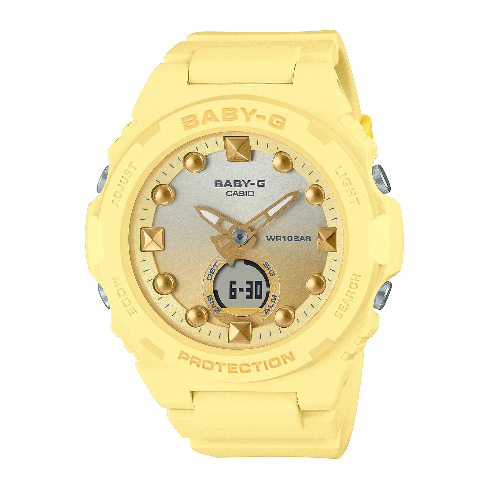 Reloj BABY-G BGA-320-9ADR Resina Mujer Amarillo