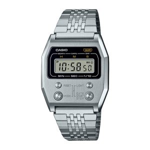 Reloj CASIO A1100D-1DF Acero Unisex Plateado