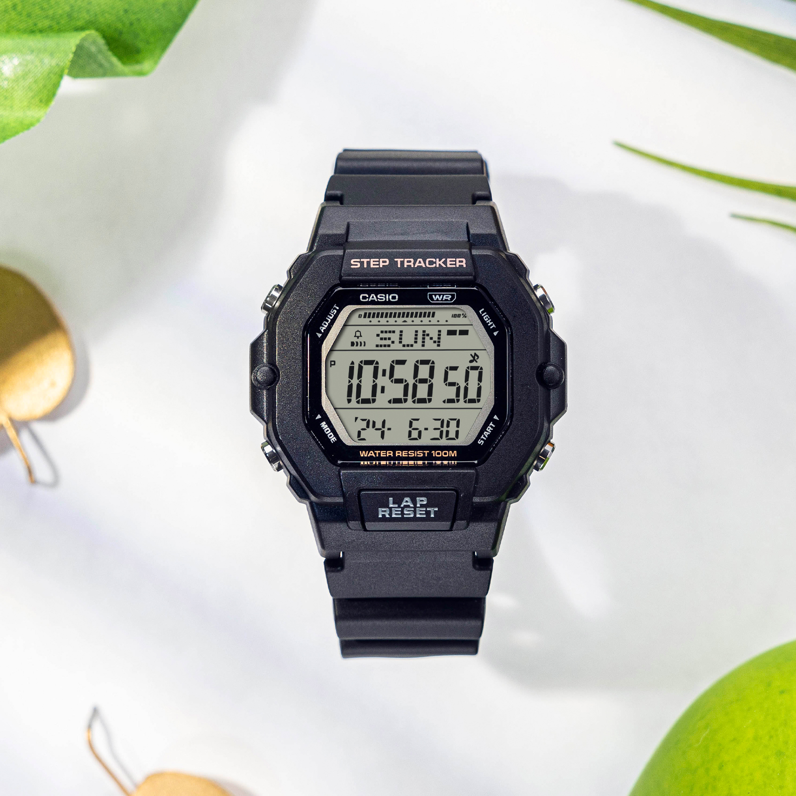 Reloj CASIO LWS-2200H-1AVDF Resina Mujer Negro