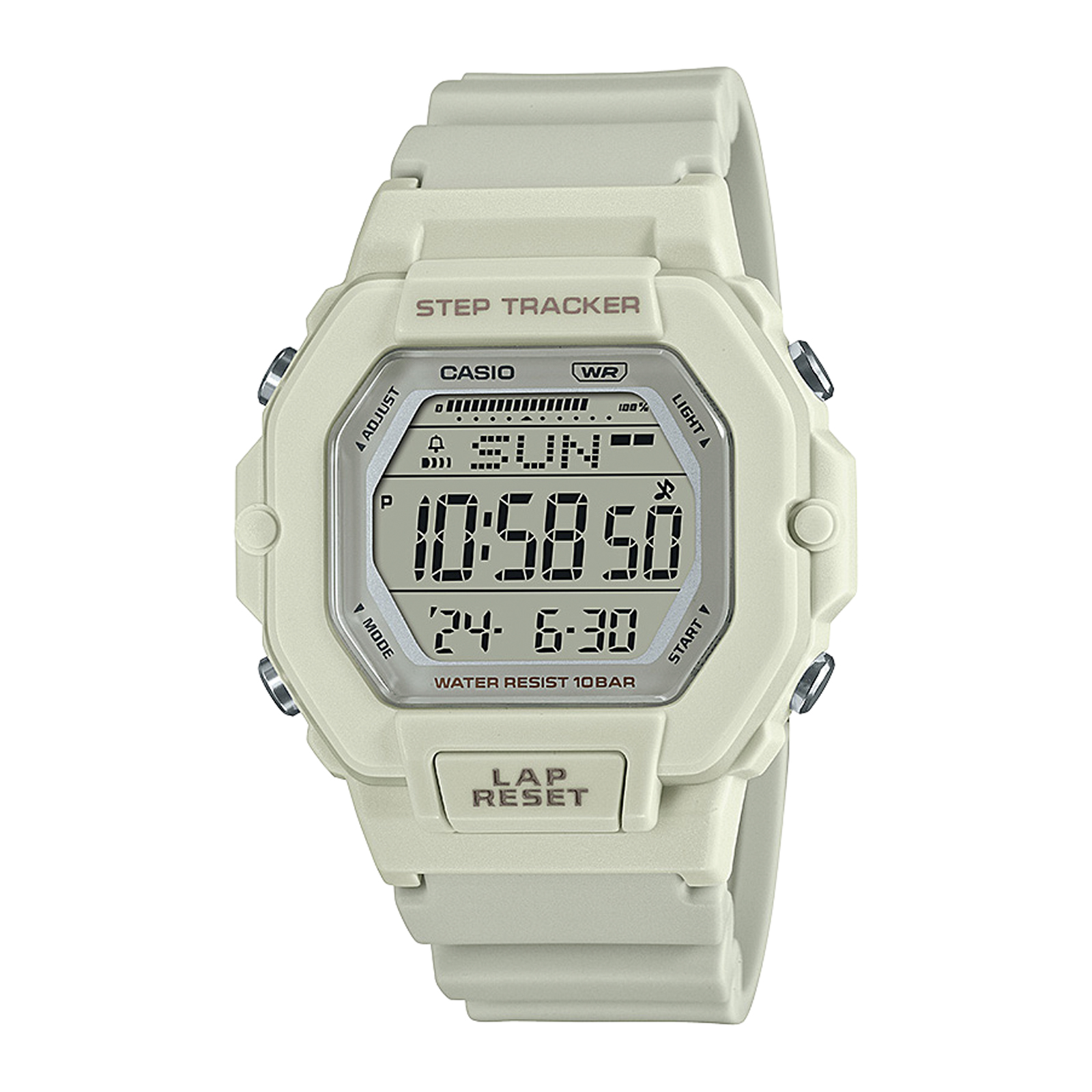 Reloj CASIO LWS-2200H-8AVDF Resina Mujer Gris Claro