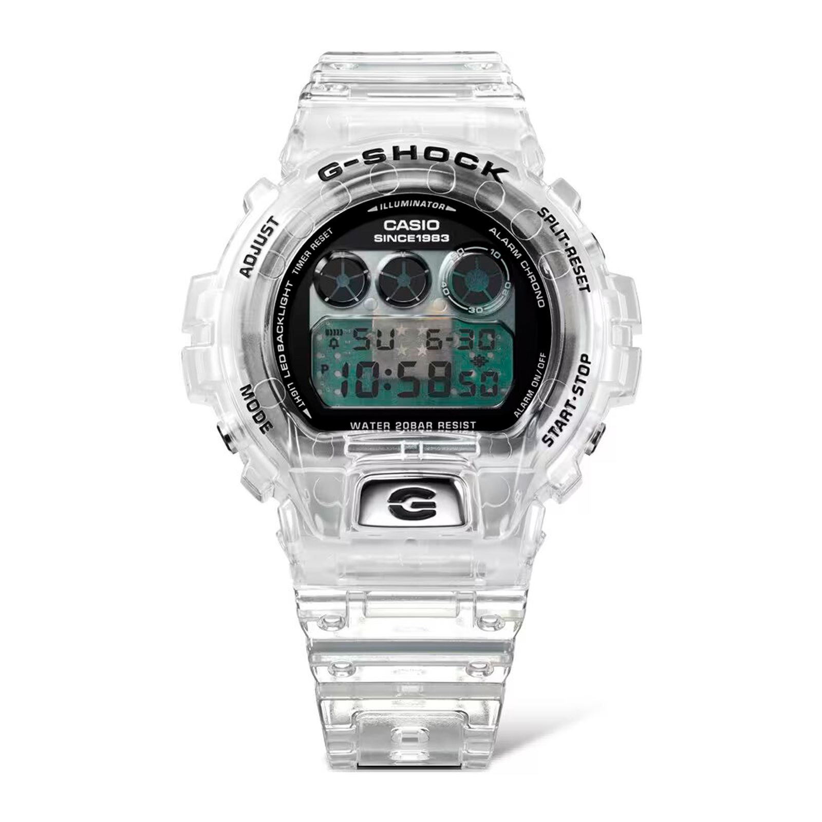 Reloj G-SHOCK DW-6940RX-7DR Resina Hombre Transparente