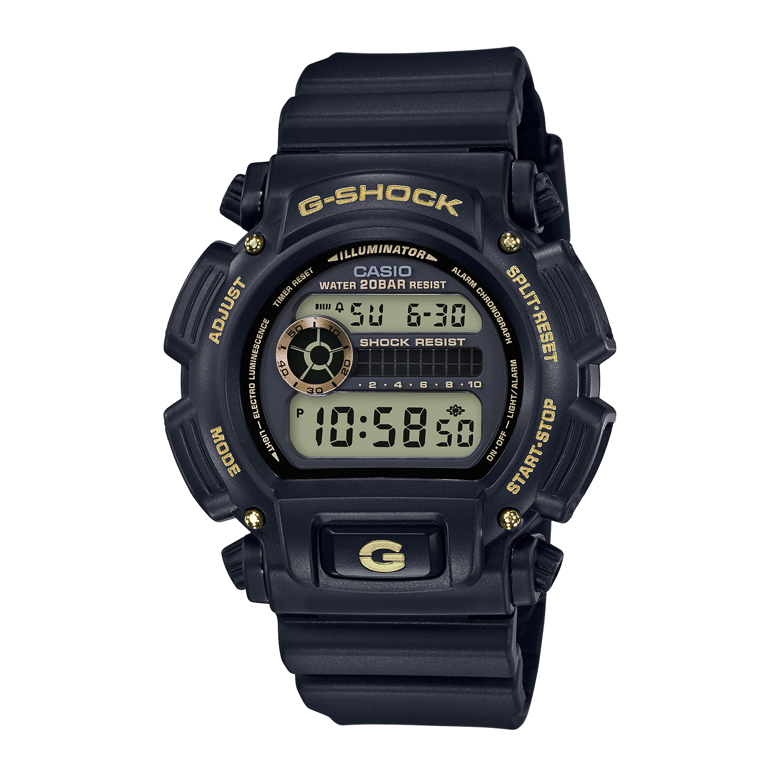 Reloj G-SHOCK DW-9052GBX-1A9DR Resina Hombre Negro