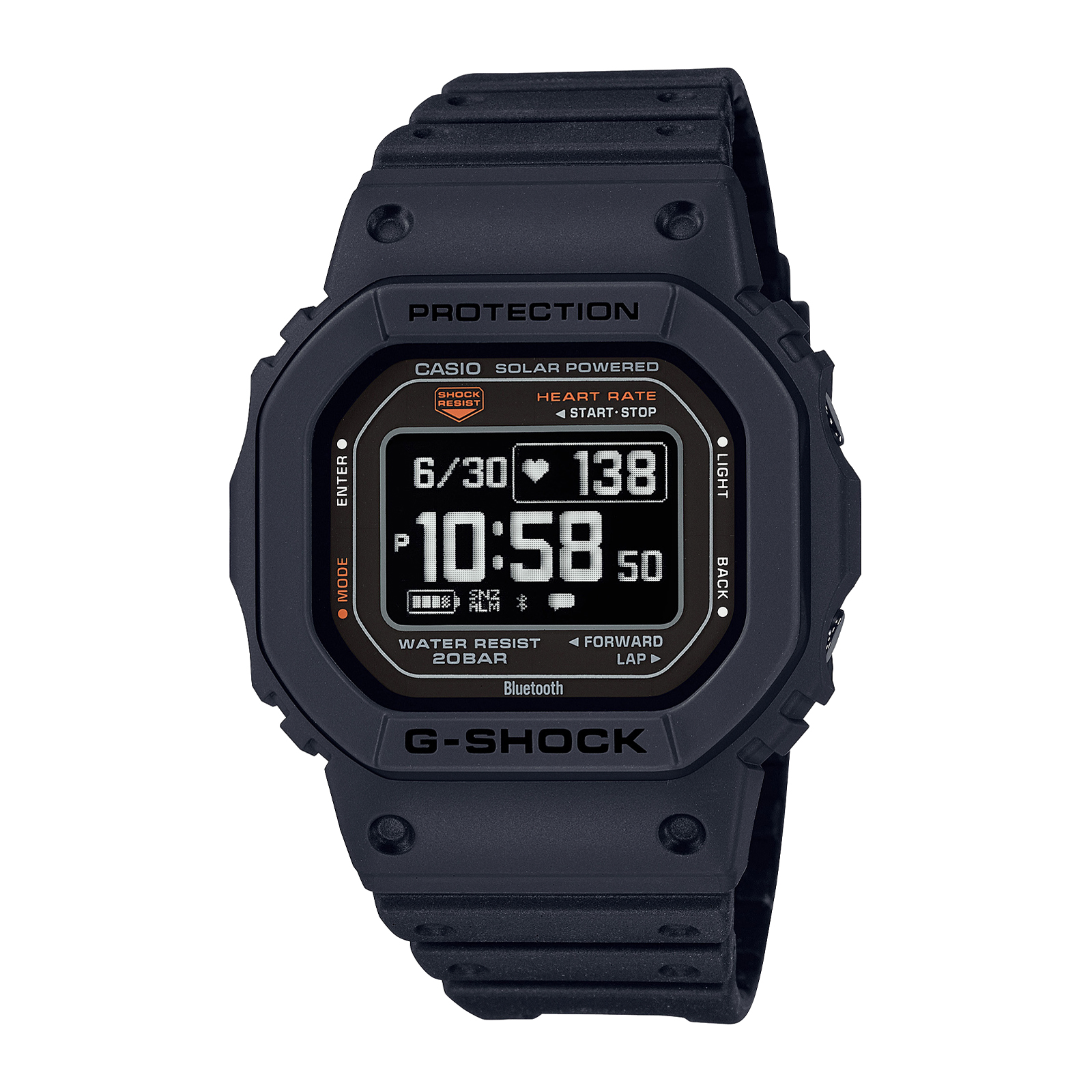 Reloj G-SHOCK DW-H5600-1DR Resina Hombre Negro