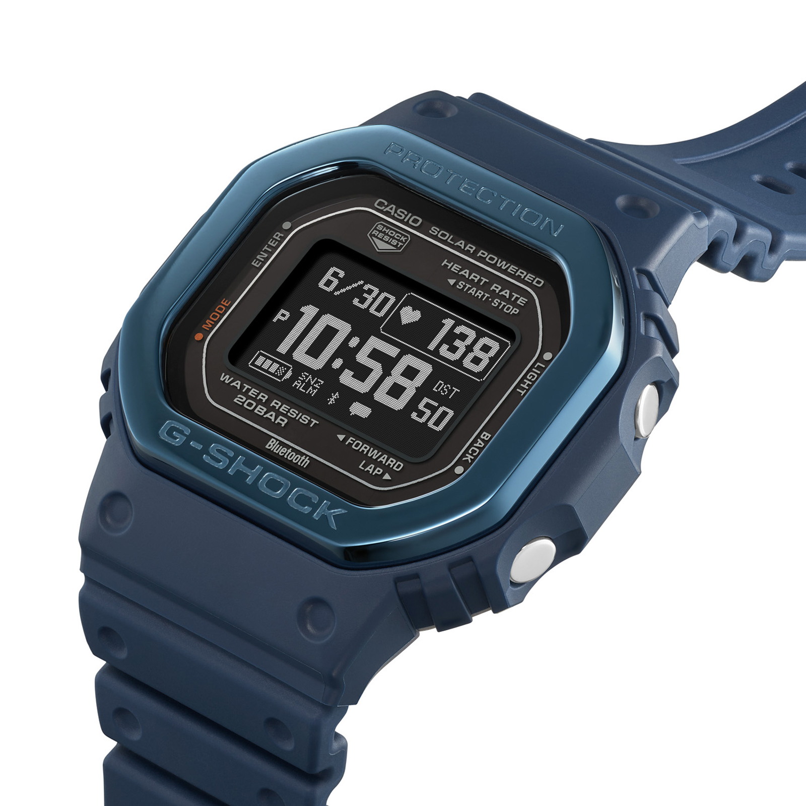 Reloj G-SHOCK DW-H5600MB-2DR Resina/Acero Hombre Azul