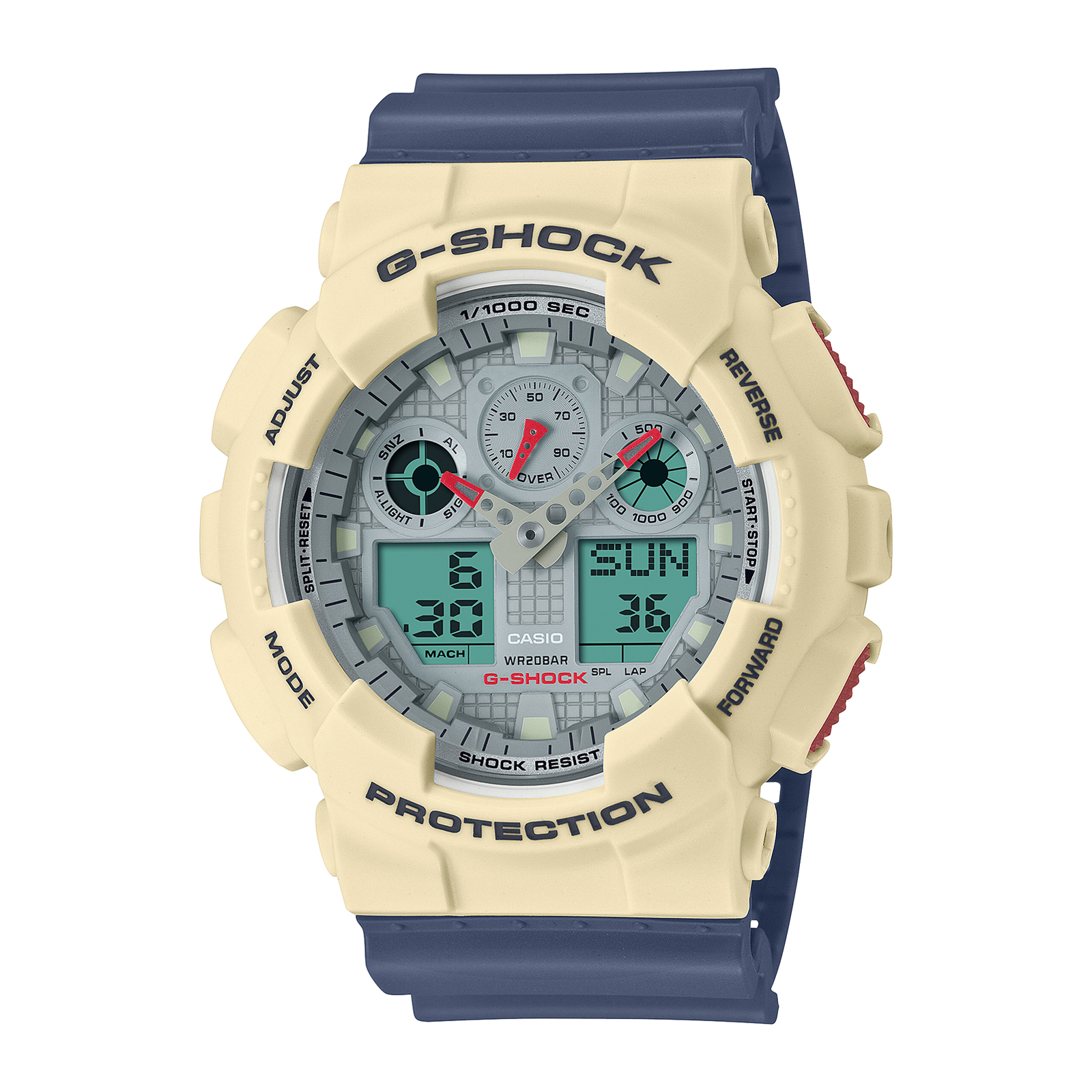 Reloj G-SHOCK GA-100PC-7A2DR Resina Hombre Beige