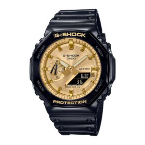 Reloj G-SHOCK GA-2100GB-1ADR Carbono/Resina Hombre Negro