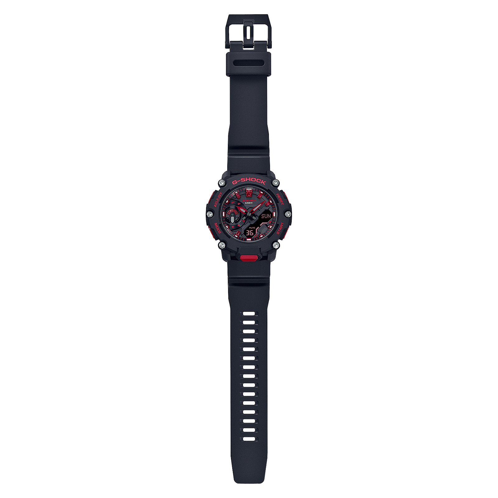 Reloj G-SHOCK GA-2200BNR-1ADR Carbono/Resina Hombre Negro