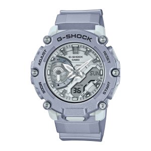 Reloj G-SHOCK GA-2200FF-8ADR Carbono/Resina Hombre Plateado