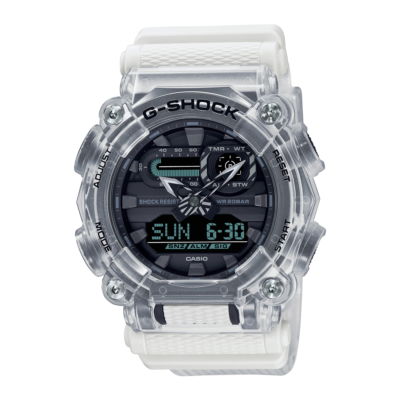 Reloj G-SHOCK GA-900SKL-7ADR Resina Hombre Blanco