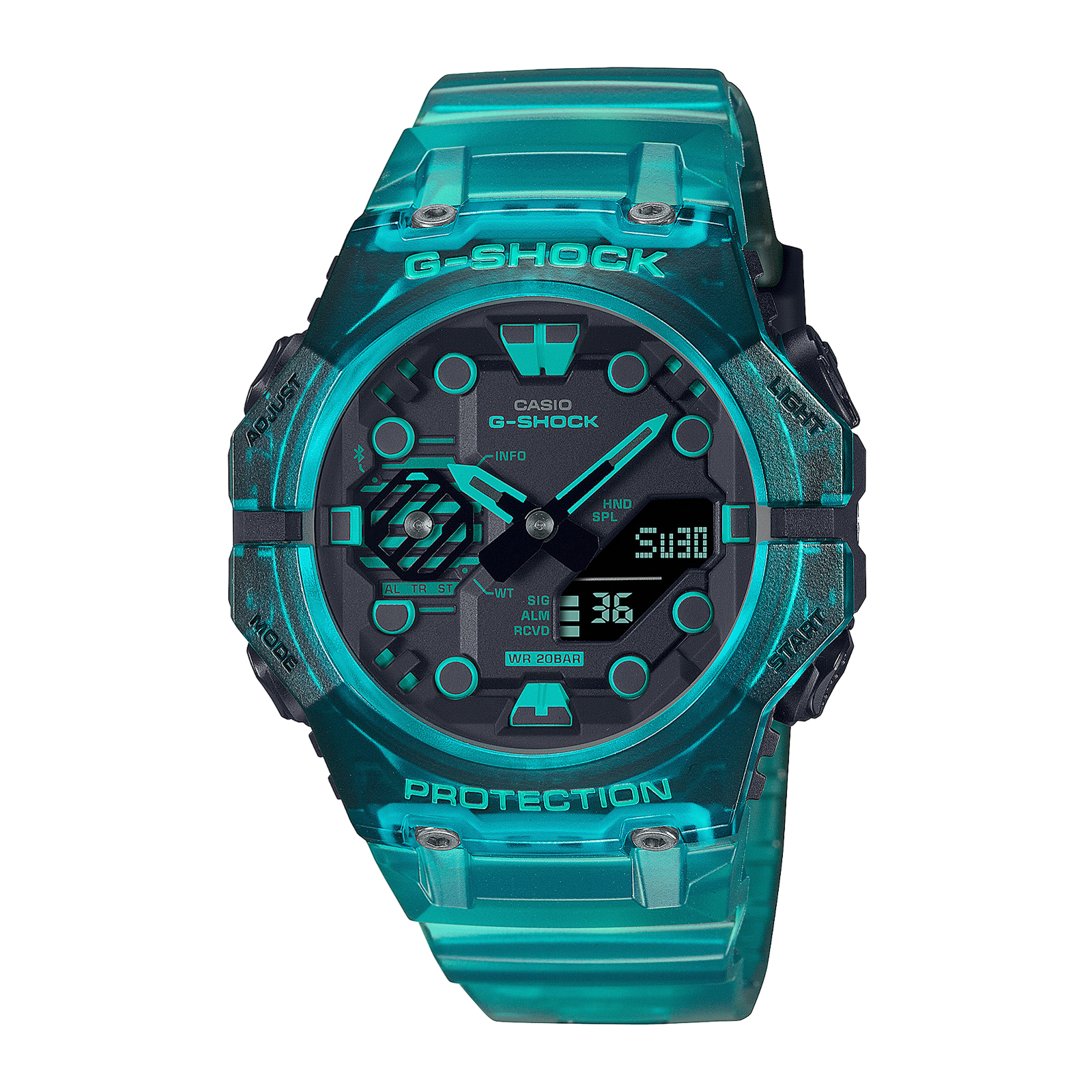 Reloj G-SHOCK GA-B001G-2ADR Carbono/Resina Hombre Azul