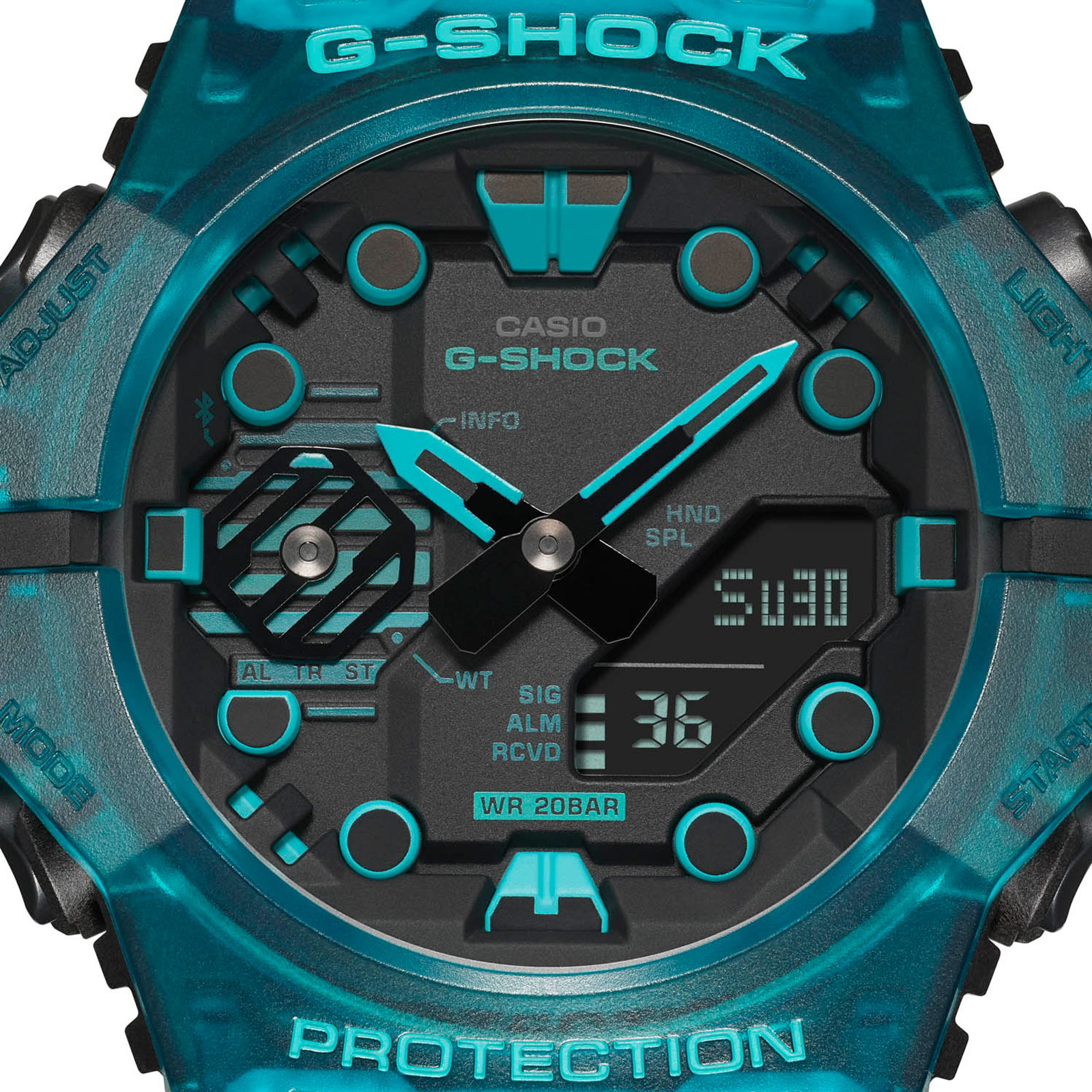 Reloj G-SHOCK GA-B001G-2ADR Carbono/Resina Hombre Azul