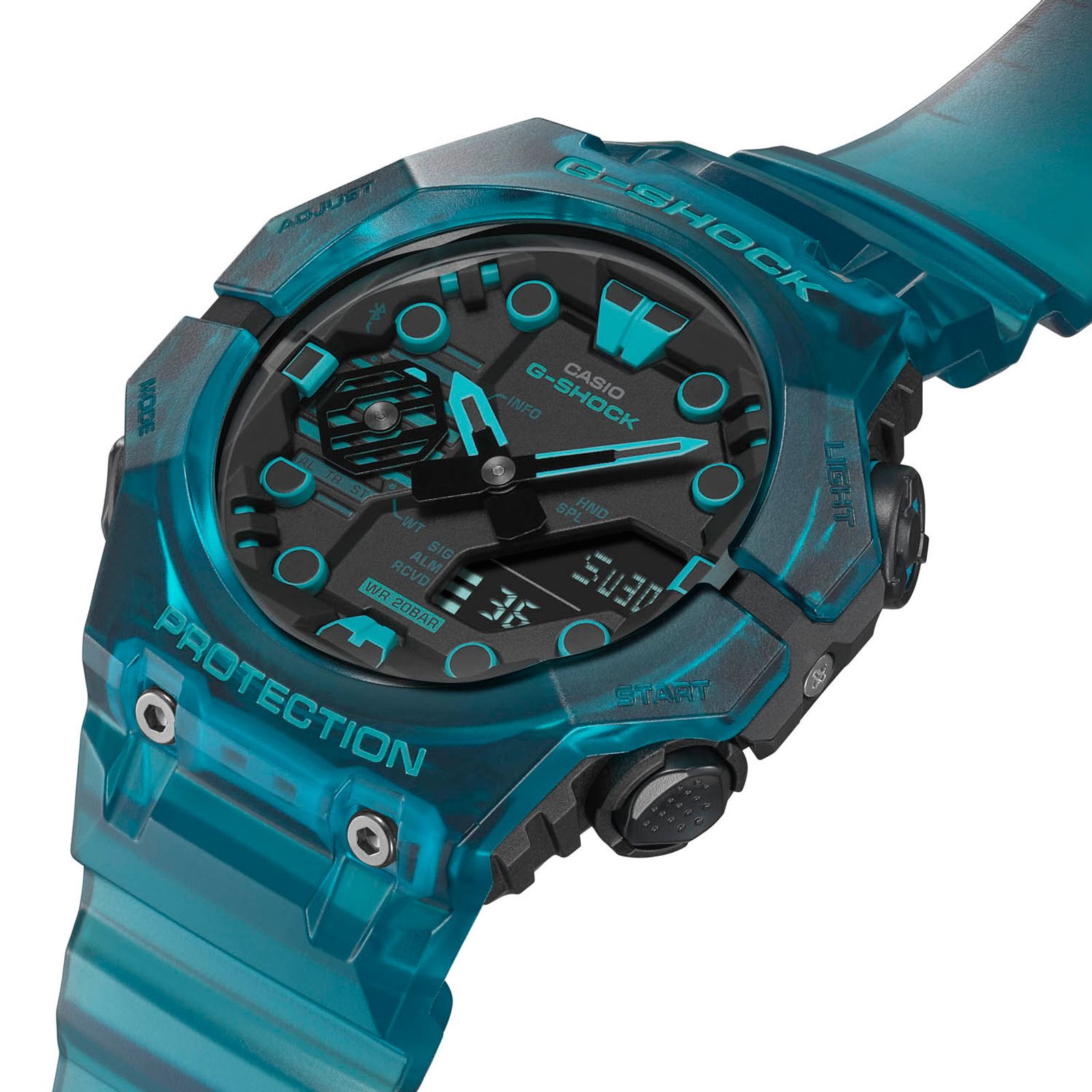 Reloj G-SHOCK GA-B001G-2ADR Carbono/Resina Hombre Azul