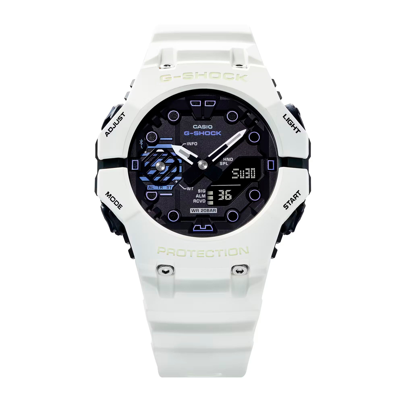 Reloj G-SHOCK GA-B001SF-7ADR Carbono/Resina Hombre Blanco