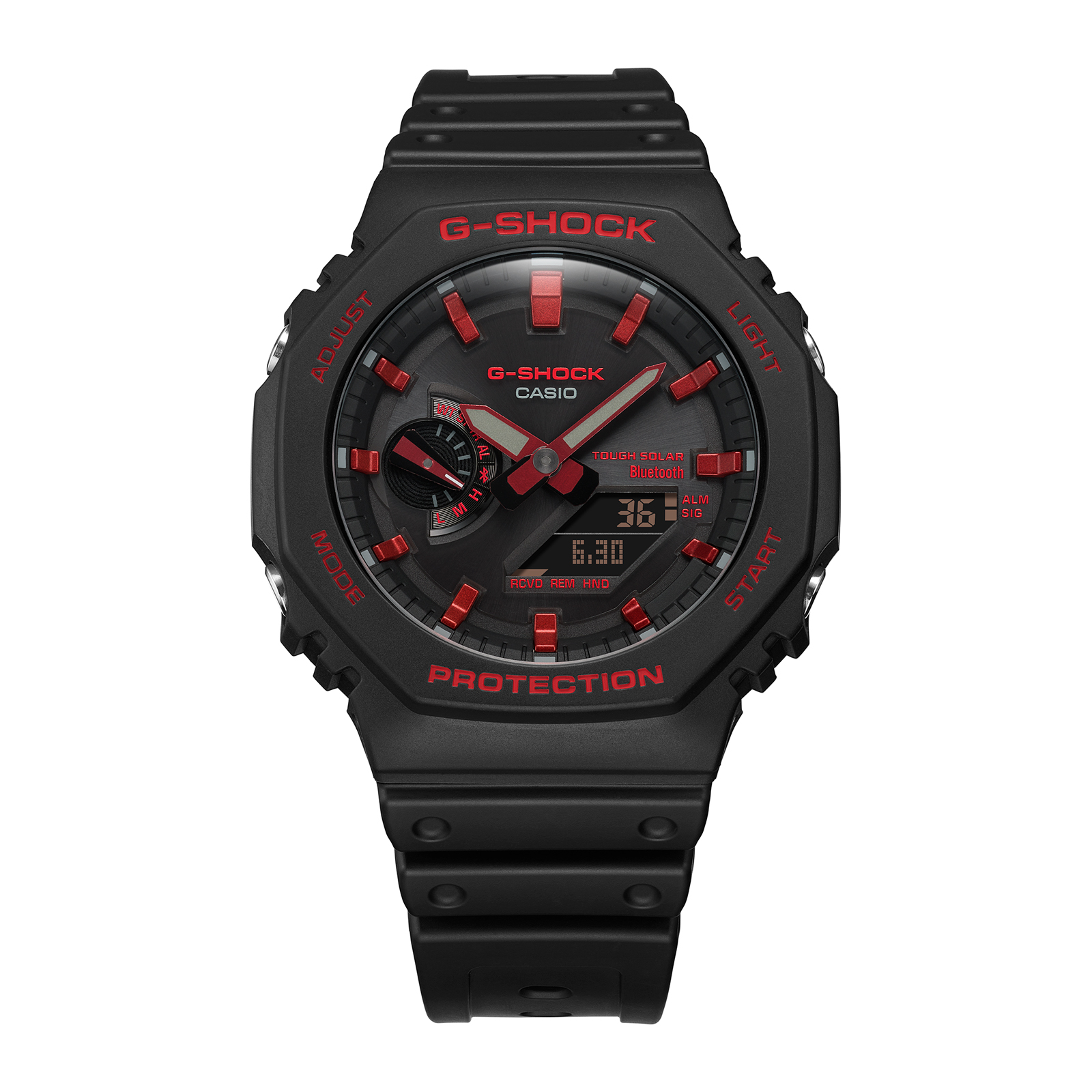 Reloj G-SHOCK GA-B2100BNR-1ADR Carbono/Resina Hombre Negro