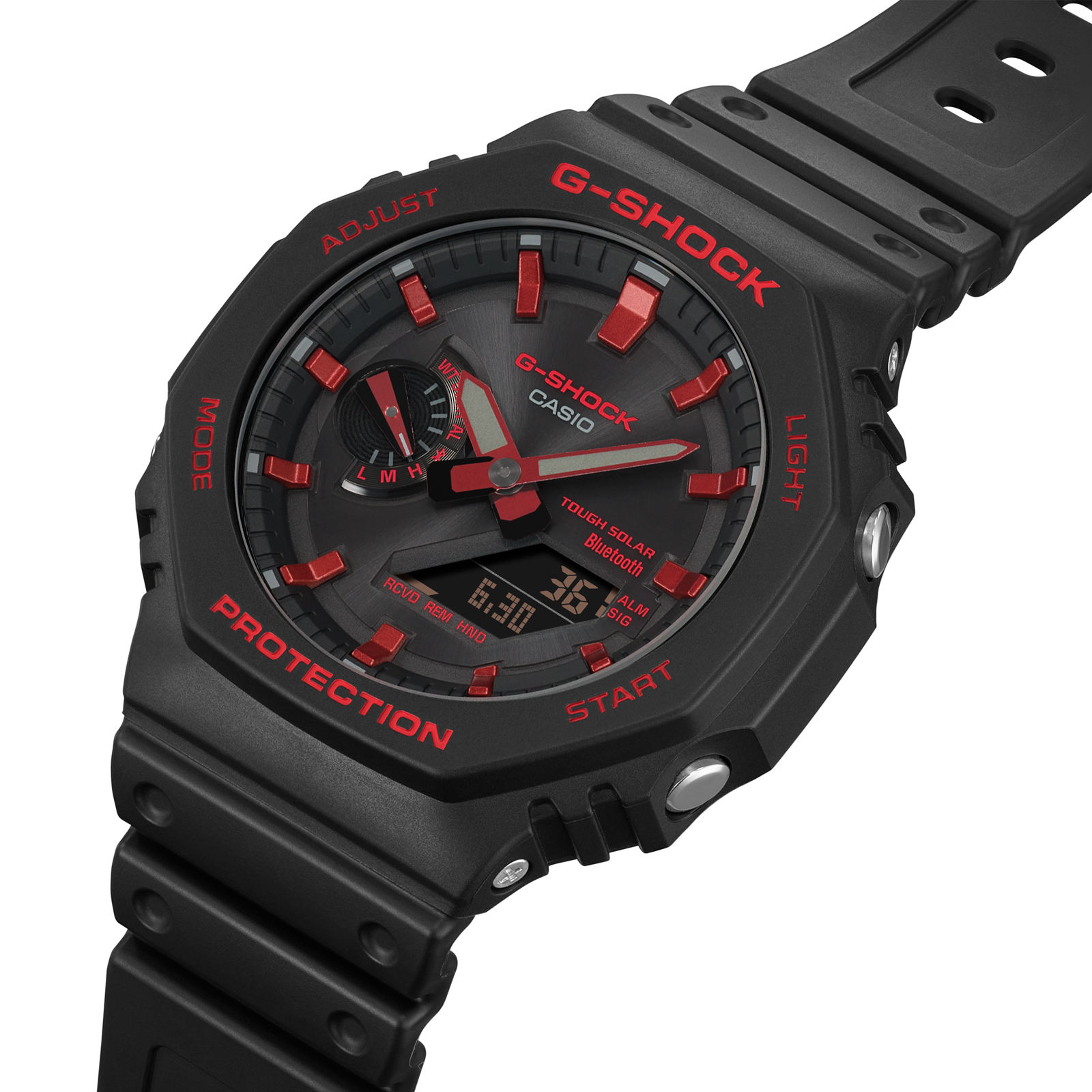 Reloj G-SHOCK GA-B2100BNR-1ADR Carbono/Resina Hombre Negro