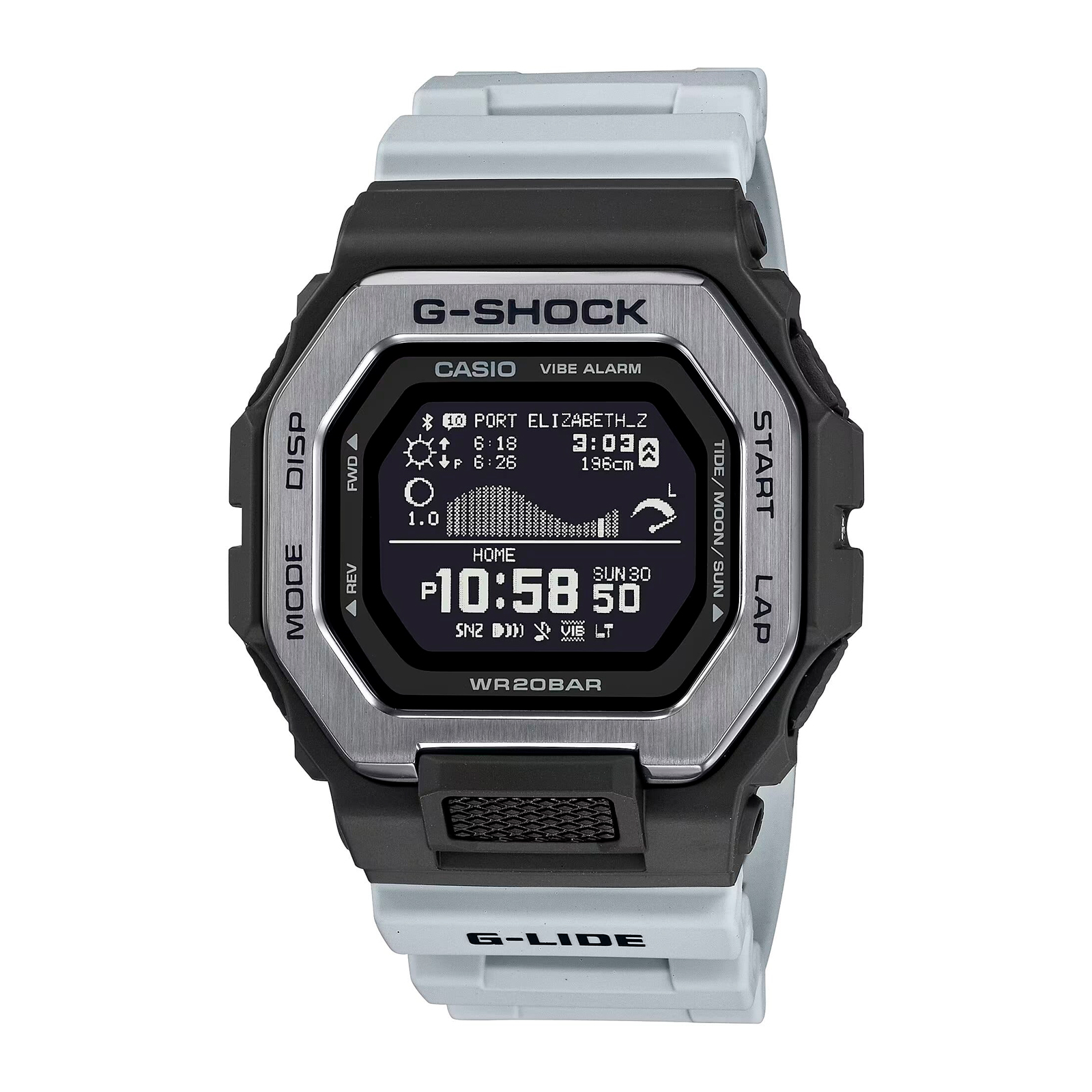 Reloj G-SHOCK GBX-100TT-8DR Resina/Acero Hombre Plateado