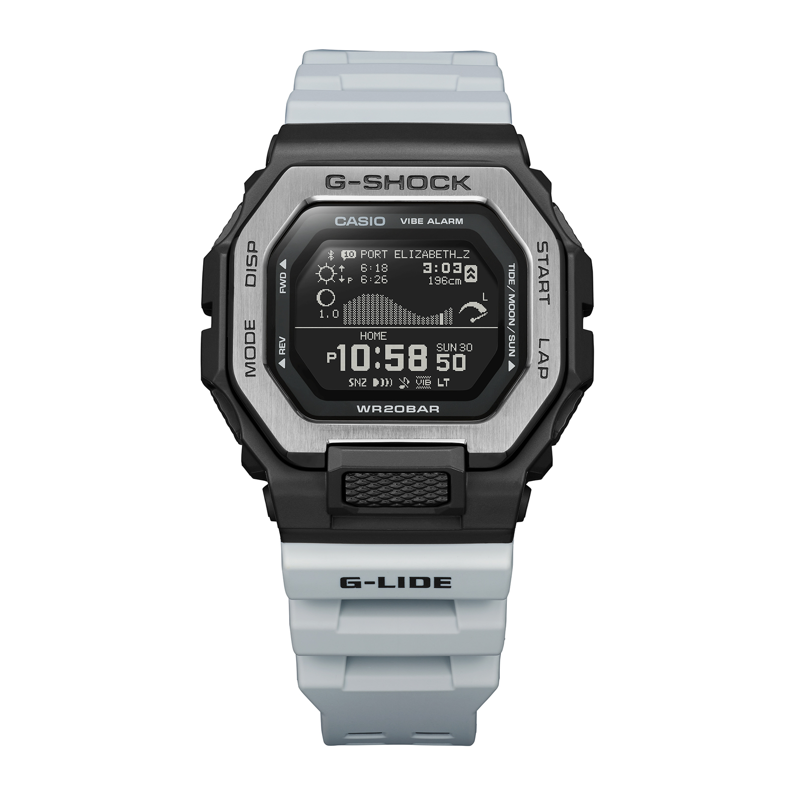 Reloj G-SHOCK GBX-100TT-8DR Resina/Acero Hombre Plateado