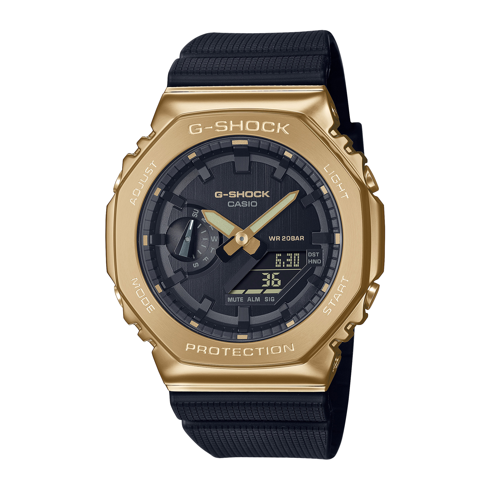 Reloj G-SHOCK GM-2100G-1A9DR Resina/Acero Hombre Dorado