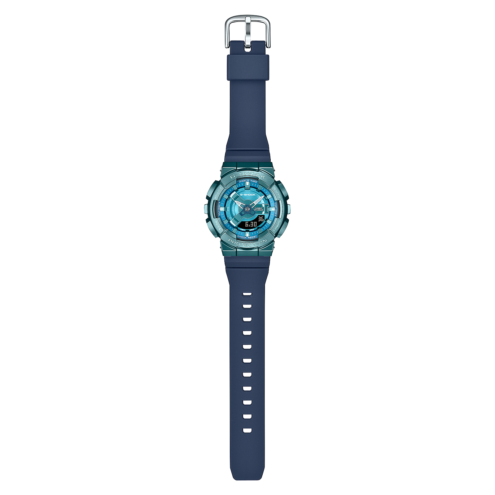 Reloj G-SHOCK GM-S110LB-2ADR Resina/Acero Mujer Azul