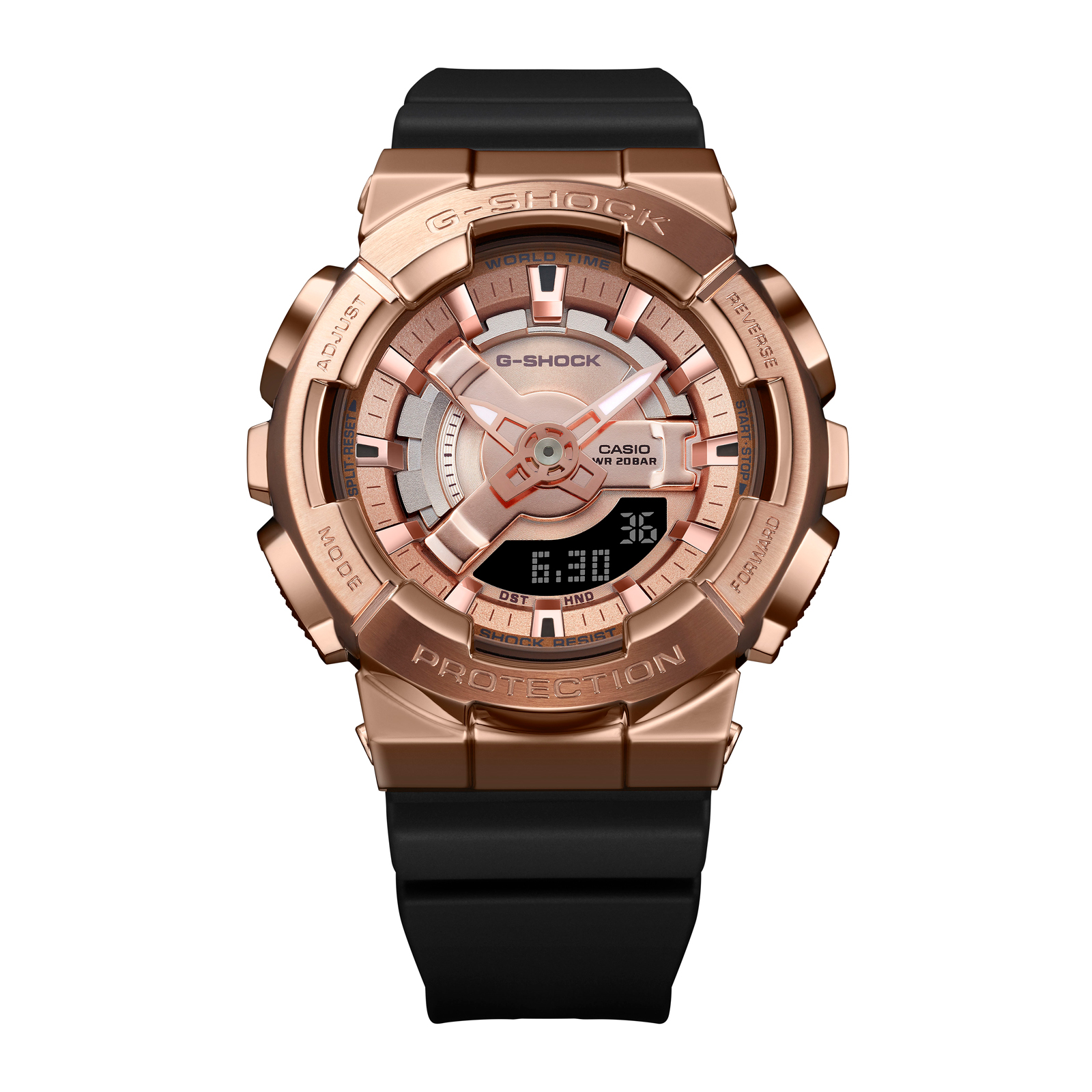 Reloj G-SHOCK GM-S110PG-1ADR Resina/Acero Mujer Oro Rosa
