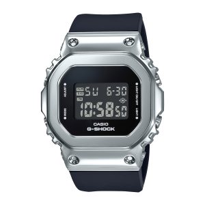 Reloj G-SHOCK GM-S5600-1DR Resina/Acero Mujer Plateado