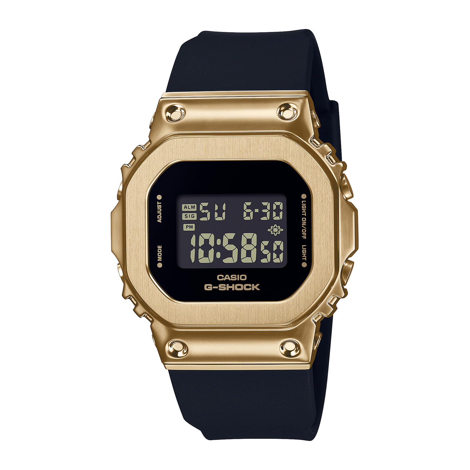 Reloj G-SHOCK GM-S5600GB-1DR Resina/Acero Mujer Dorado