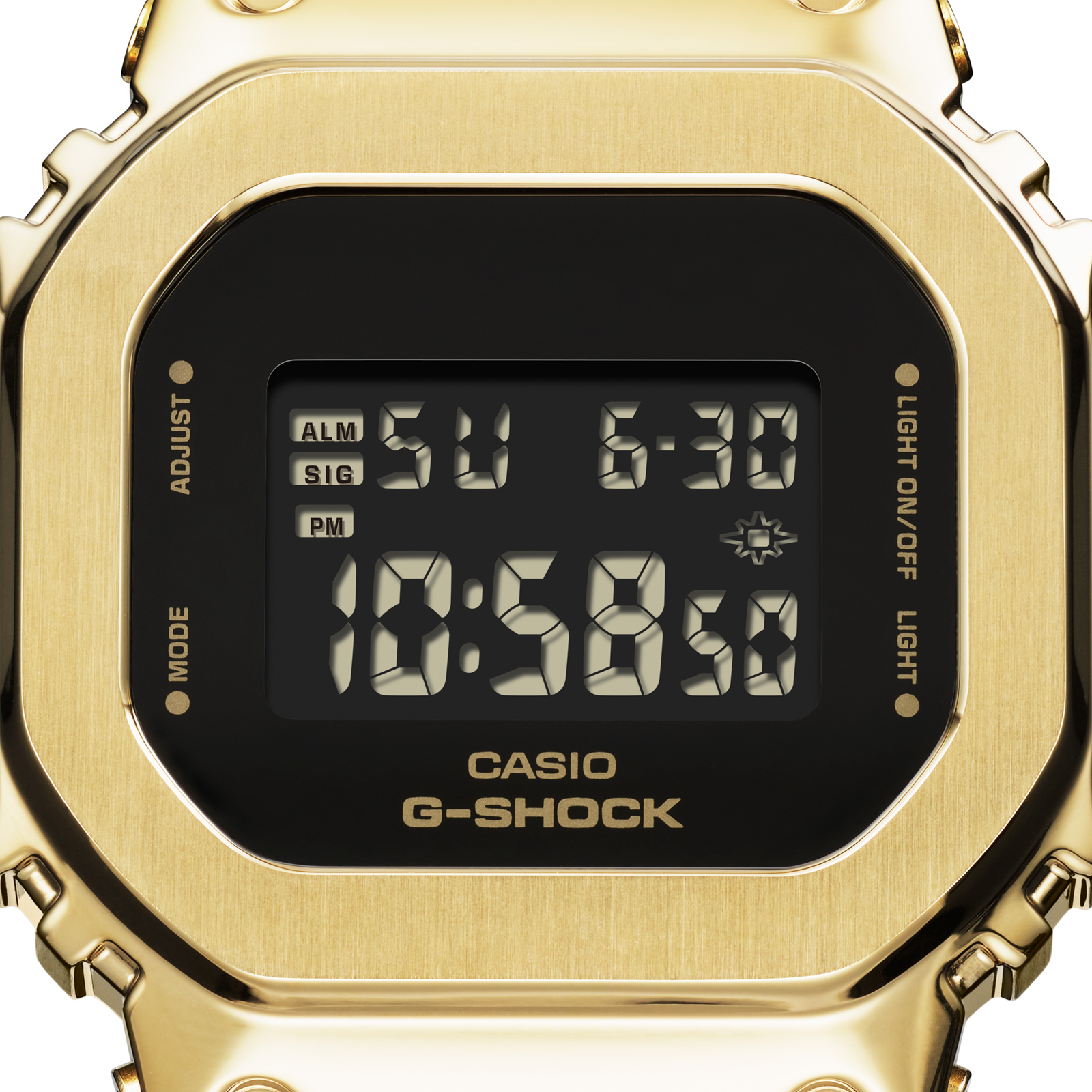 Reloj G-SHOCK GM-S5600GB-1DR Resina/Acero Mujer Dorado