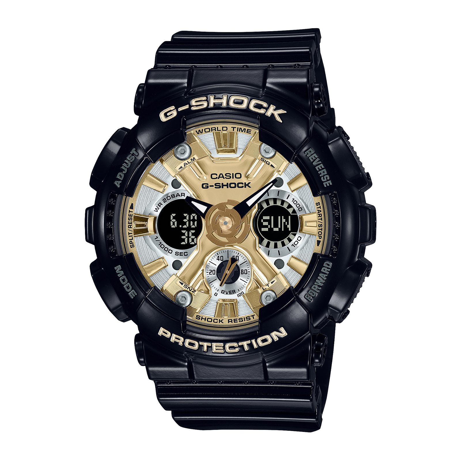 Reloj G-SHOCK GMA-S120GB-1ADR Resina Mujer Negro