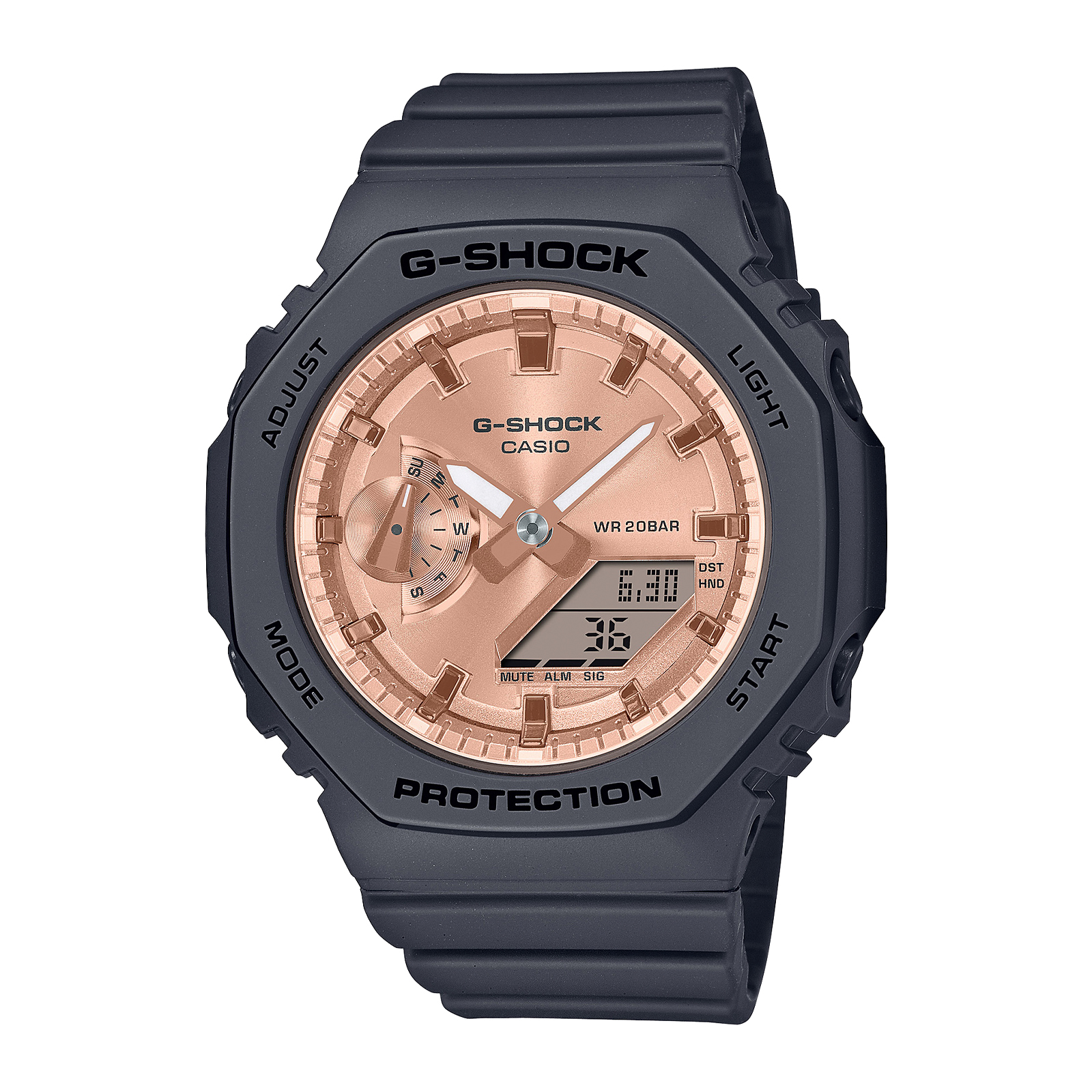 Reloj G-SHOCK GMA-S2100MD-1ADR Carbono/Resina Mujer Negro
