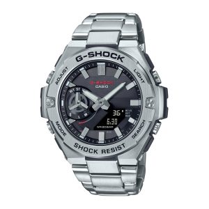 Reloj G-SHOCK GST-B500D-1ADR Resina/Acero Hombre Plateado