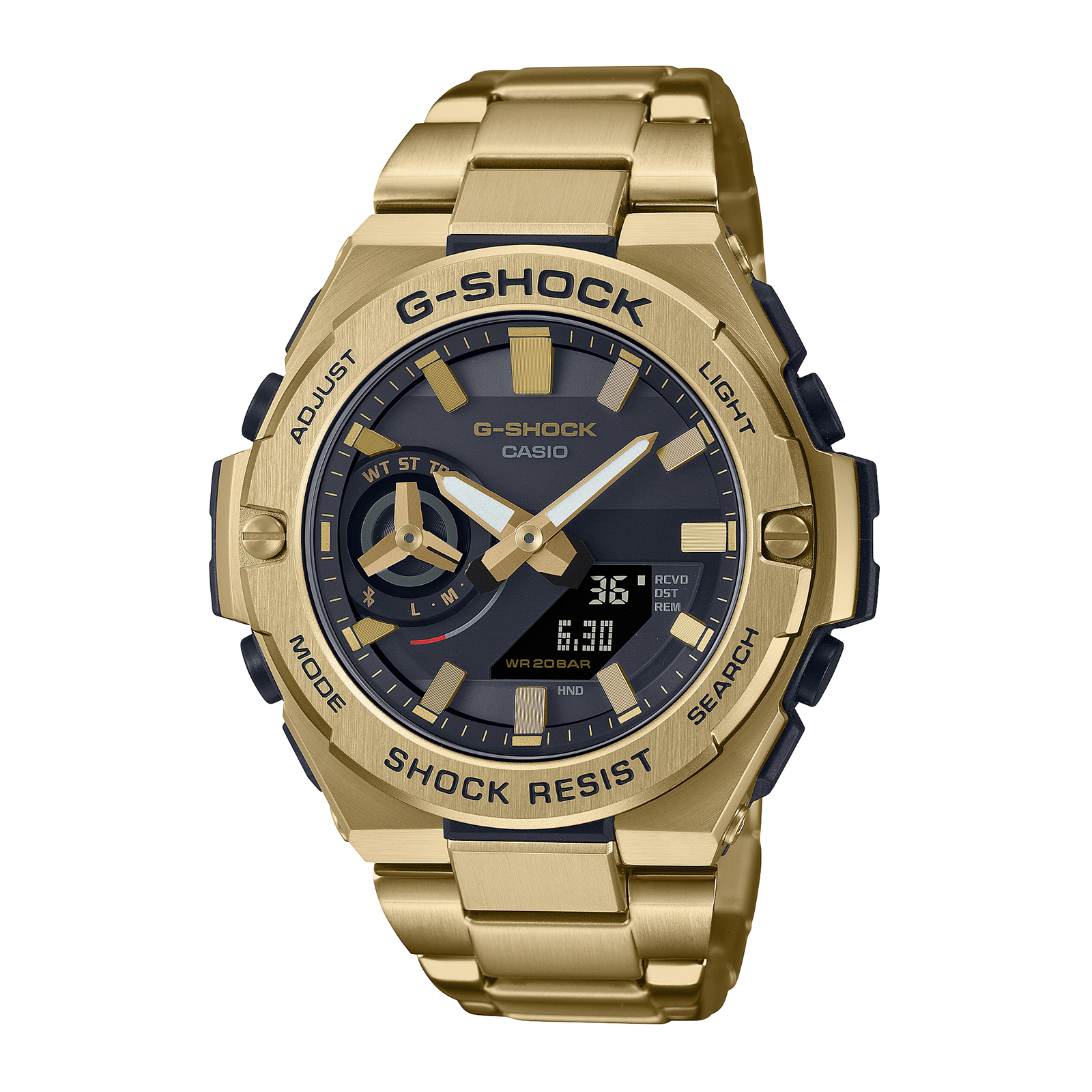 Reloj G SHOCK GST B500GD 9ADR Resina Acero Hombre Dorado Btime