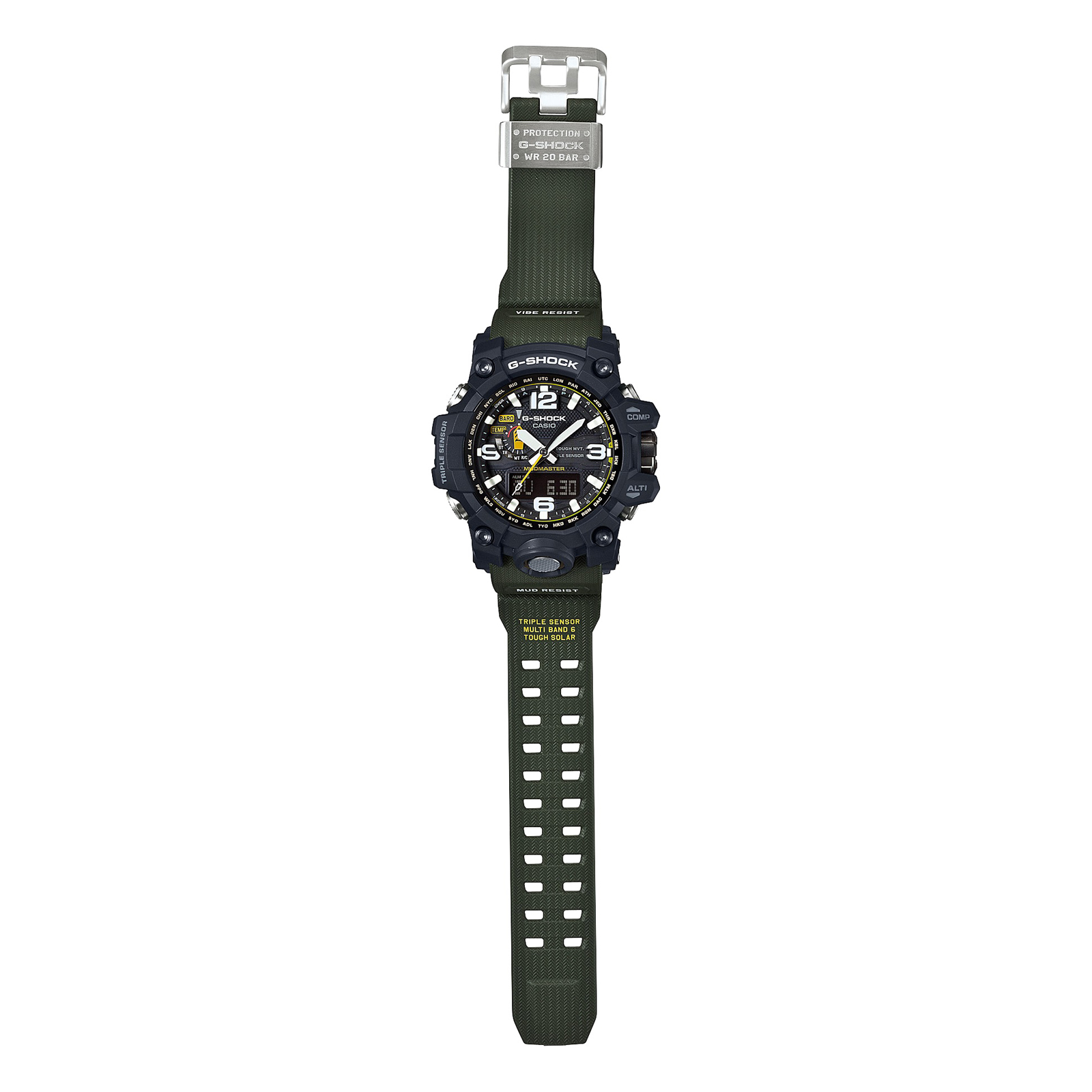 Reloj G-SHOCK GWG-1000-1A3DR Resina/Acero Hombre Negro