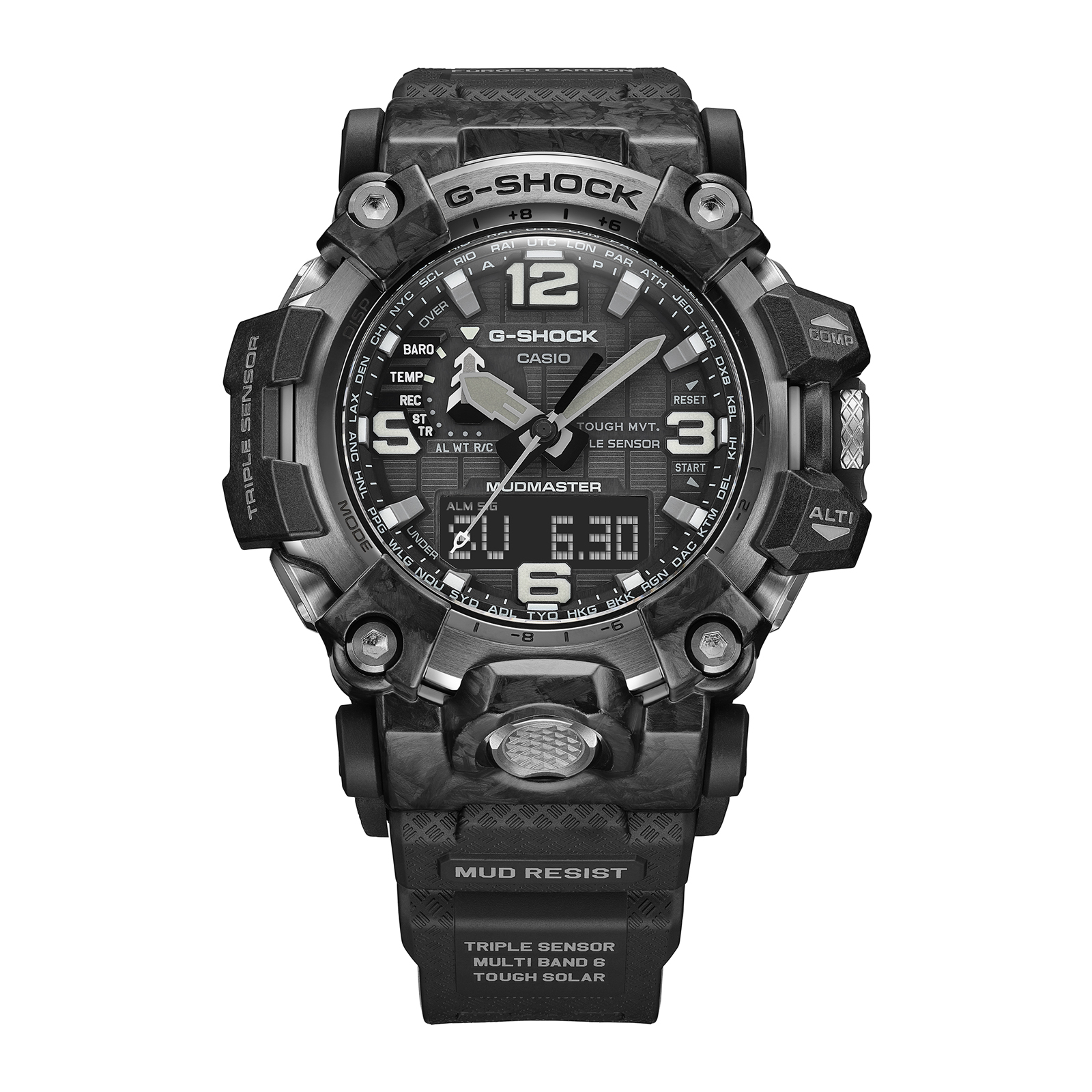 Reloj G-SHOCK GWG-2000-1A1DR Resina/Acero Hombre Negro