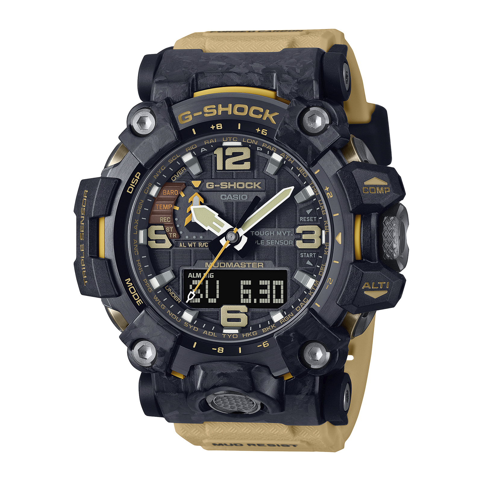 Reloj G-SHOCK GWG-2000-1A5DR Resina/Acero Hombre Negro