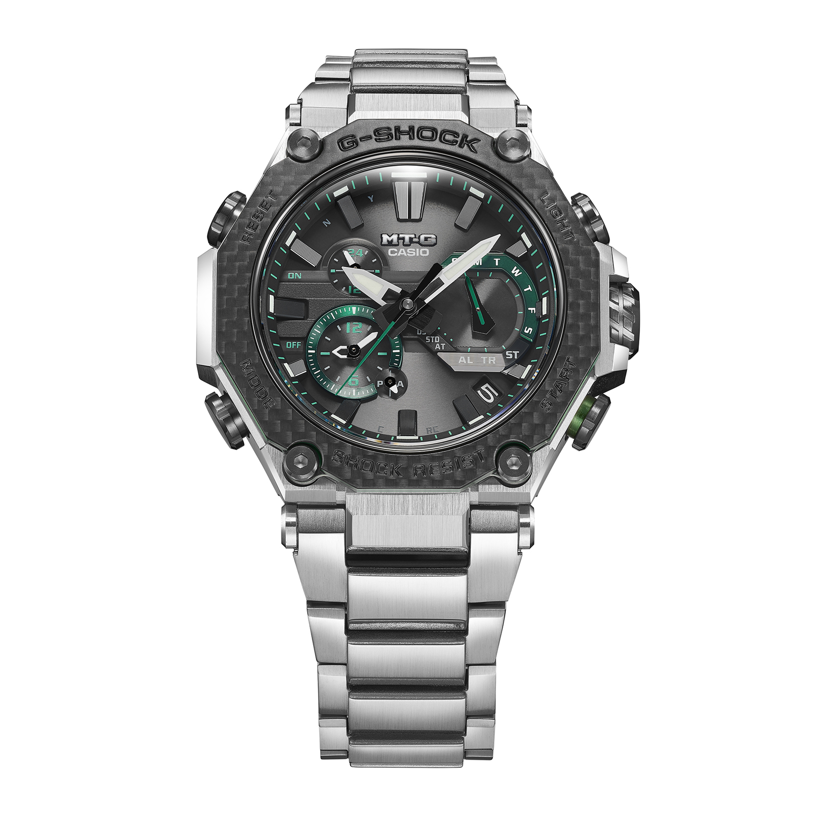Reloj G-SHOCK MTG-B2000XD-1ADR Carbono/Acero Hombre Plateado