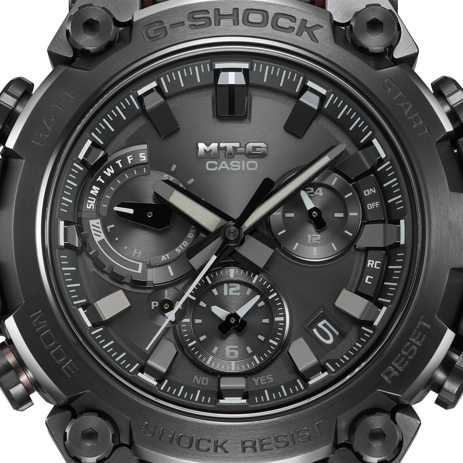 Reloj G-SHOCK MTG-B3000B-1ADR Resina/Acero Hombre Negro