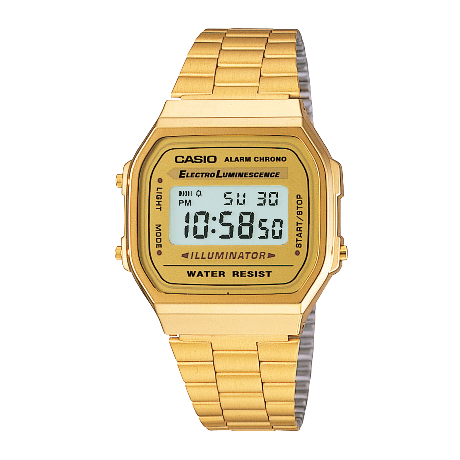 Reloj CASIO A168WG-9WDF Resina Mujer Dorado