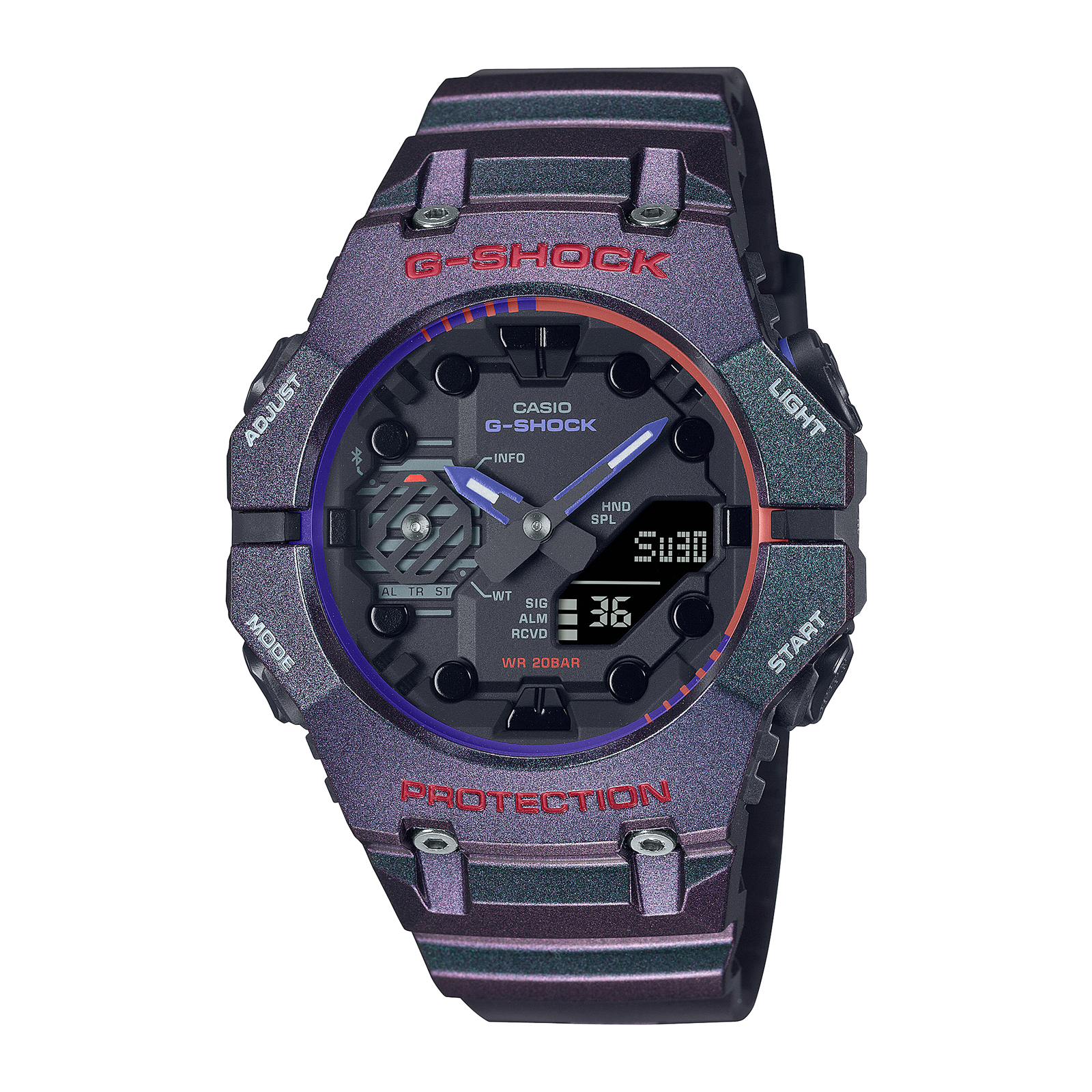Reloj G-SHOCK GA-B001AH-6ADR Carbono/Resina Hombre Gris
