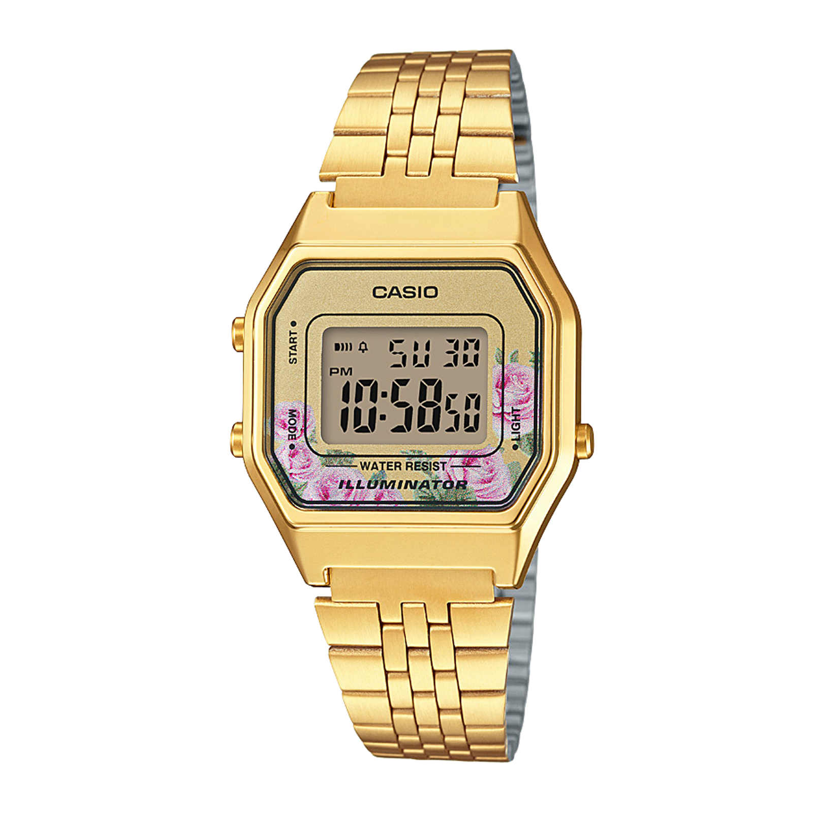 Reloj CASIO LA680WGA-4CDF Resina Mujer Dorado