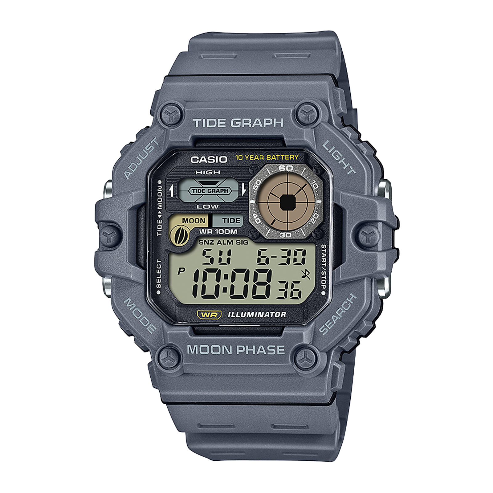 Reloj CASIO WS-1700H-8AVDF Resina Hombre Gris