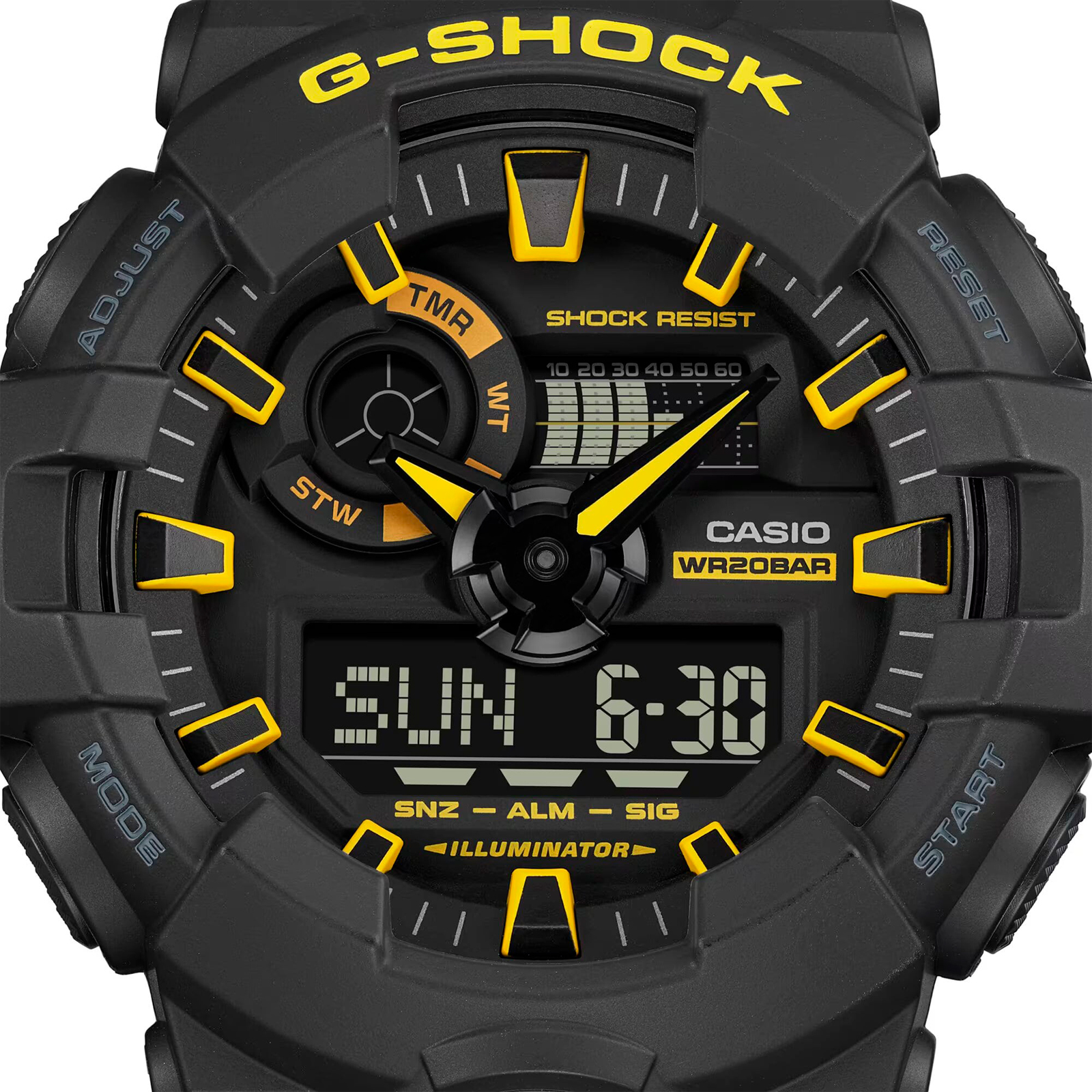 Reloj G-SHOCK GA-700CY-1ADR Resina Hombre Negro