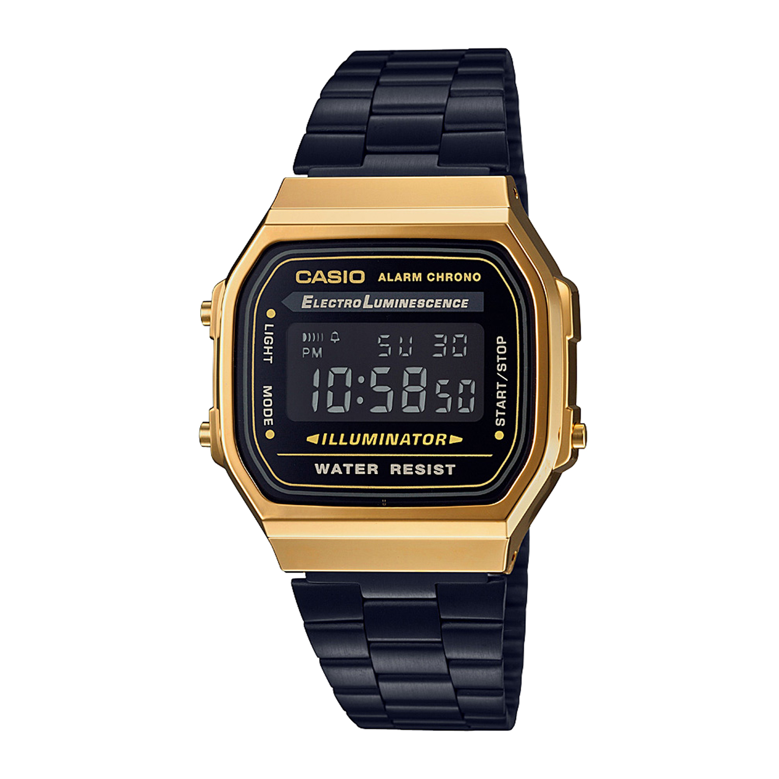 Reloj CASIO A168WEGB-1BDF Resina Unisex Dorado