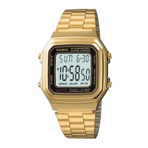 Reloj CASIO A178WGA-1ADF Resina Unisex Dorado