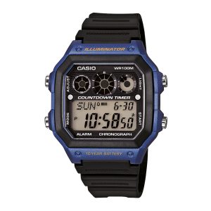 Reloj CASIO AE-1300WH-2AVDF Resina Juvenil Azul