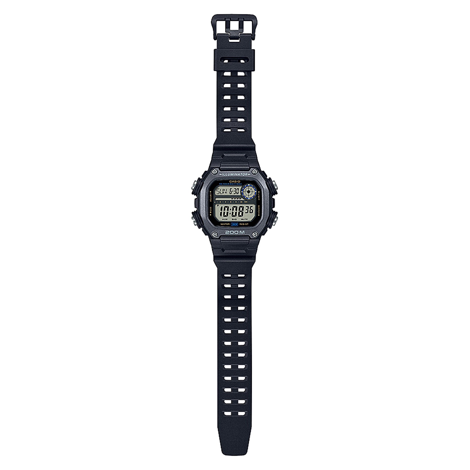 Reloj CASIO DW-291HX-1AVDF Resina Juvenil Negro