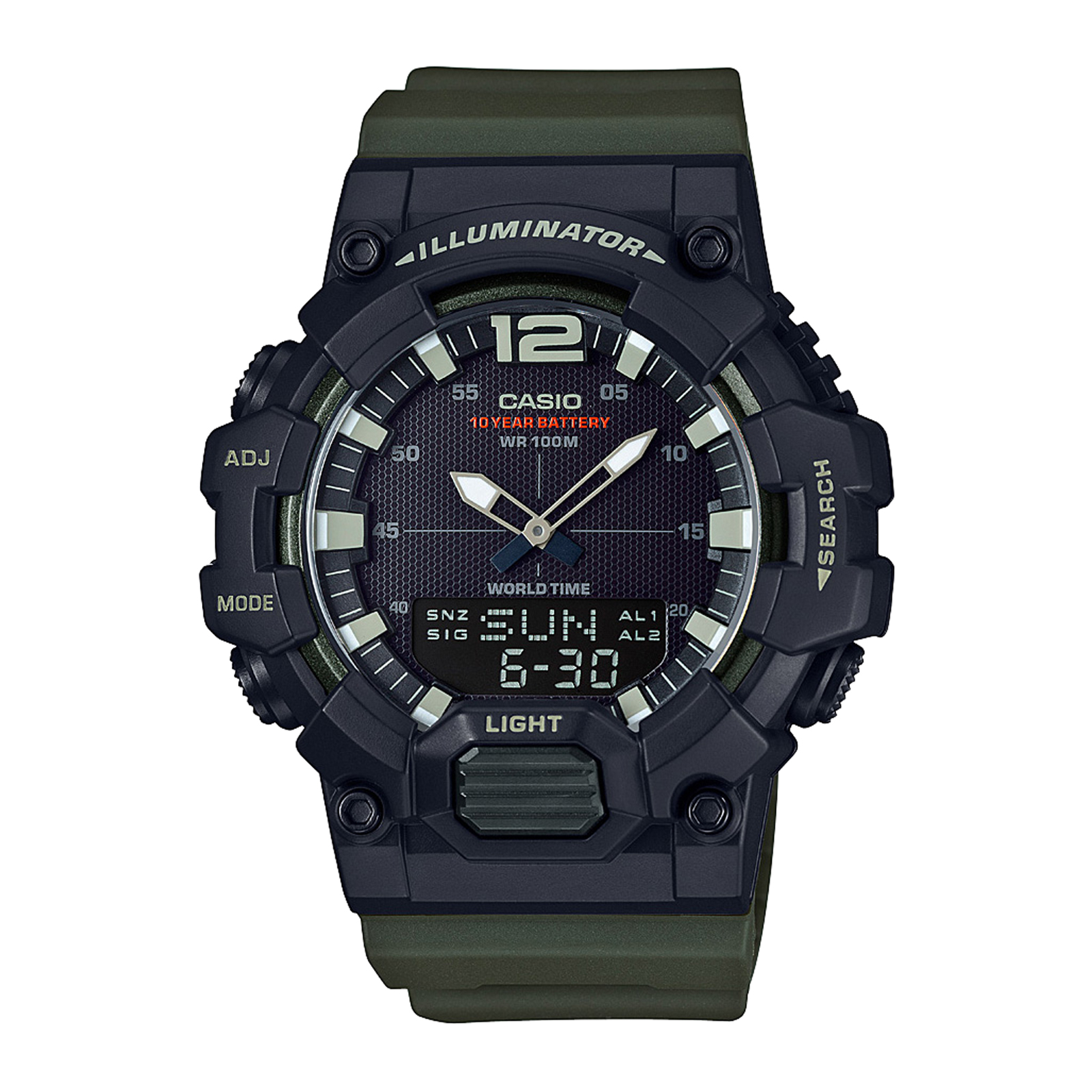 Reloj CASIO HDC-700-3AVDF Resina Hombre Negro