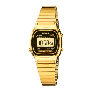 Reloj CASIO LA670WGA-1DF Resina Mujer Dorado