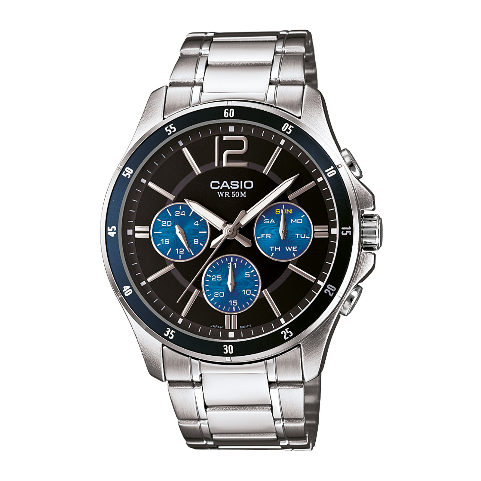 Reloj CASIO MTP-1374D-2AVDF Acero Hombre Plateado